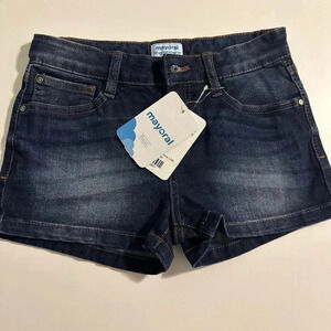 NWT Mayoral Denim Girls Shorts Girls Size 10